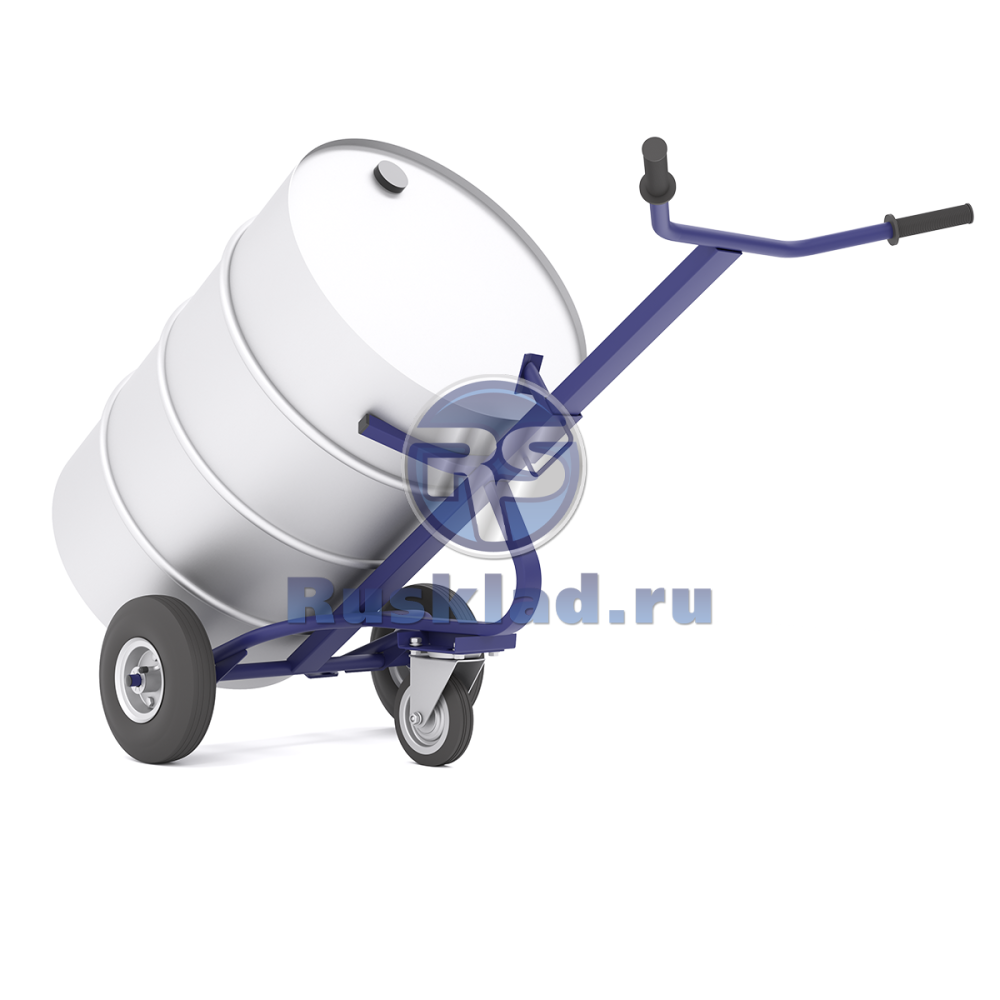 Бочкокат. Тележка для транспортировки металлических бочек КБ 1 (г/п 220кг)