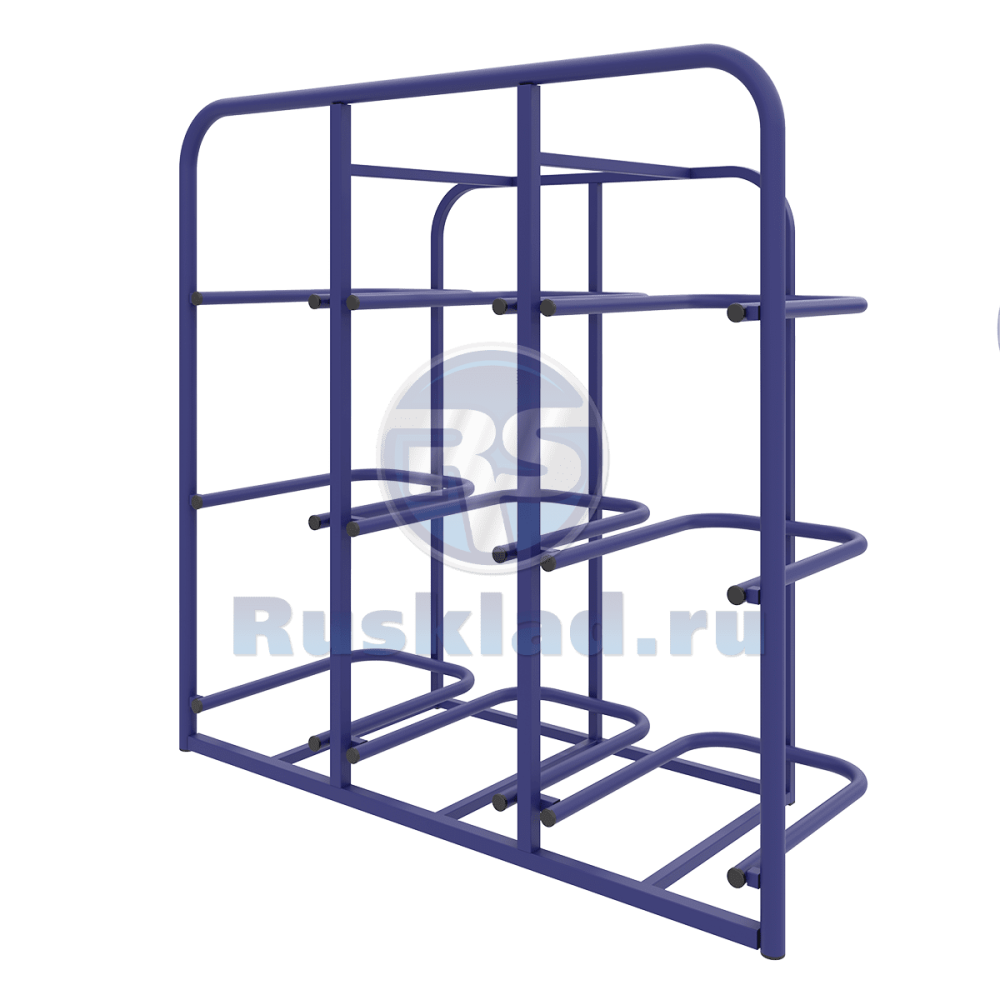 Стеллажи специализированные для 9-ти бутылей объемом 19 литров. СВД 9 Стеллажи специализированные для 9-ти бутылей объемом 19 литров. СВД 9